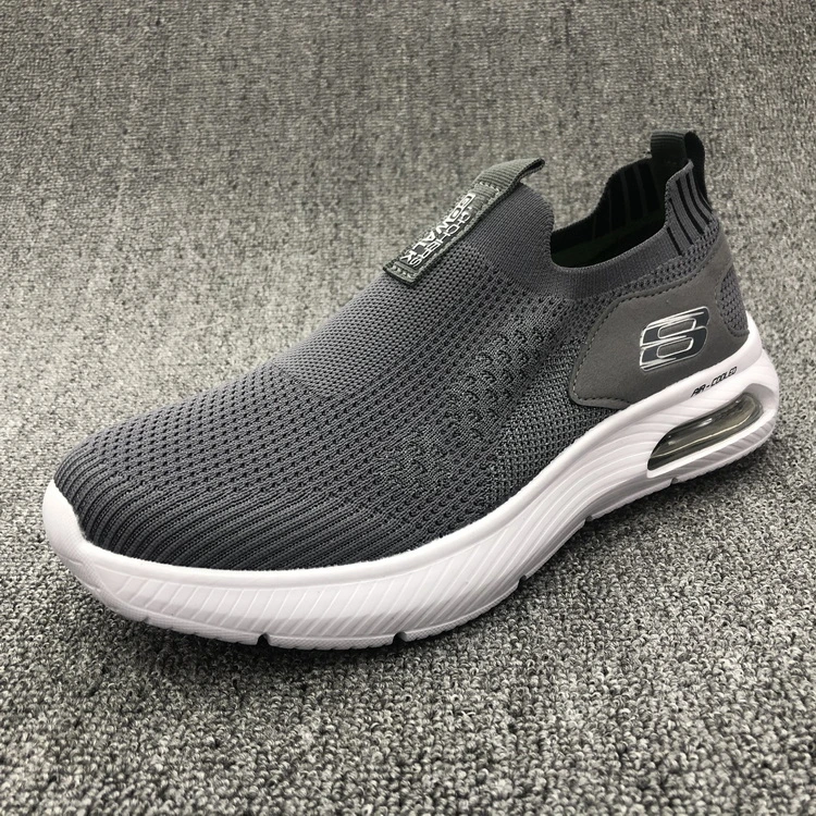 China Produces Men's Casual Shoes Breathable Mesh Shoes Soft Bottom Comfortable Jogging Shoe