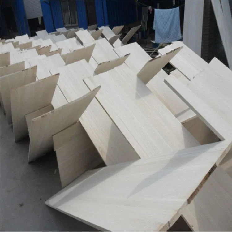 Custom Solid Chinese Paulownia Jointed Wood Plank of Furniture Manufacturer