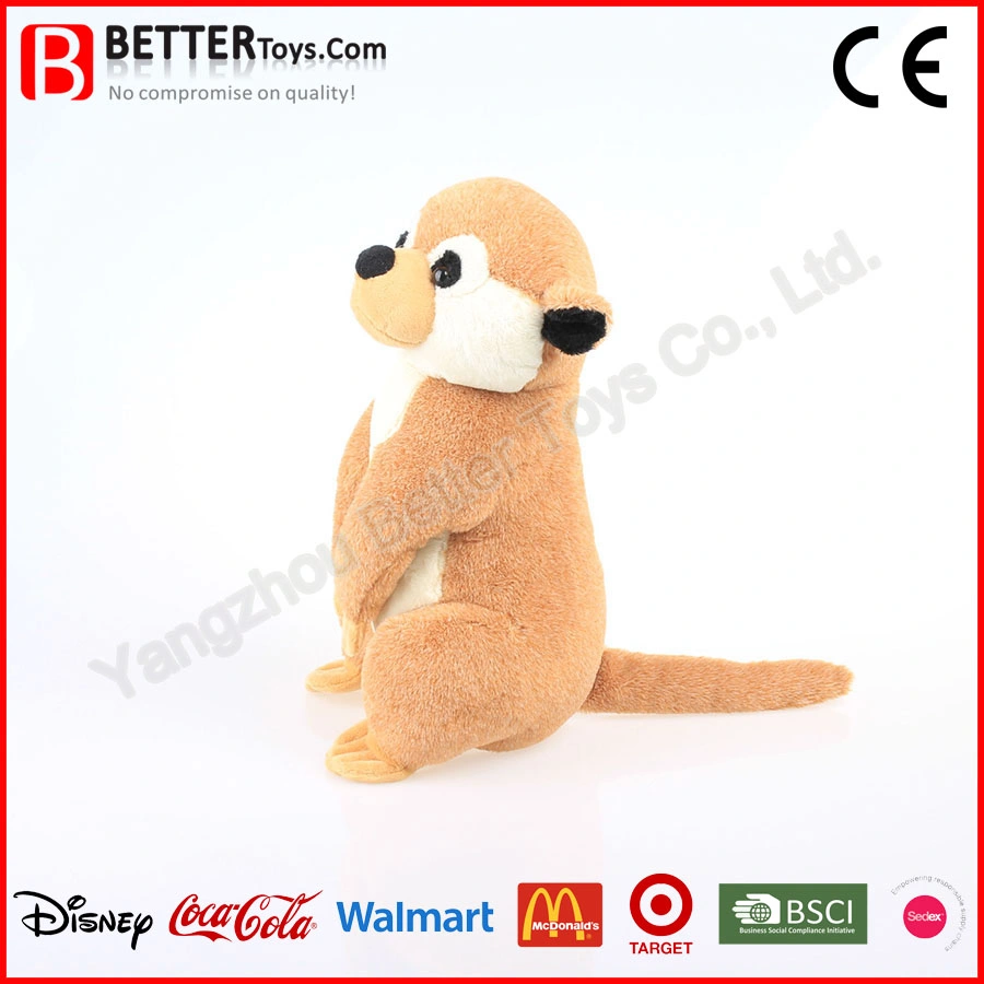 China OEM Manufacturer Stuffed Animals Soft Plush Meerkat Toy