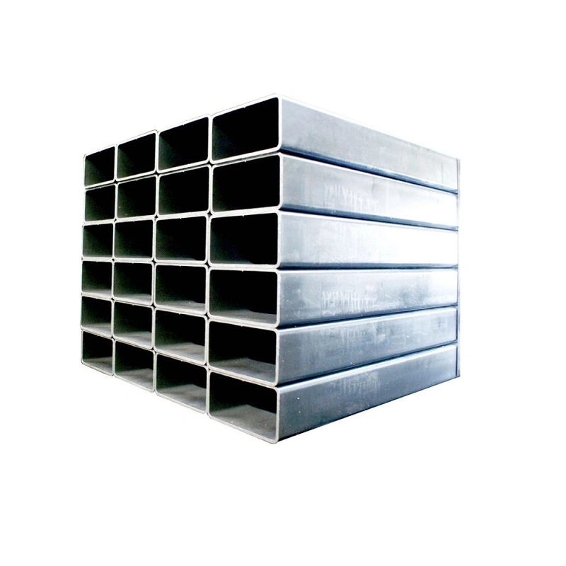 Hollow Section Hot Dipped Galvanized Steel Rectangular Pipe