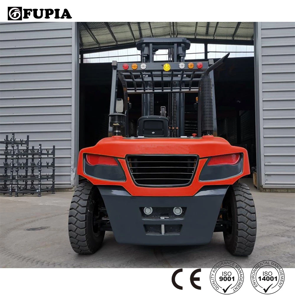 China Diesel Fork Truck CE Approval New Cpcd60 6 Ton Diesel Forklift with 3-5 Meter Lifting Height Mast