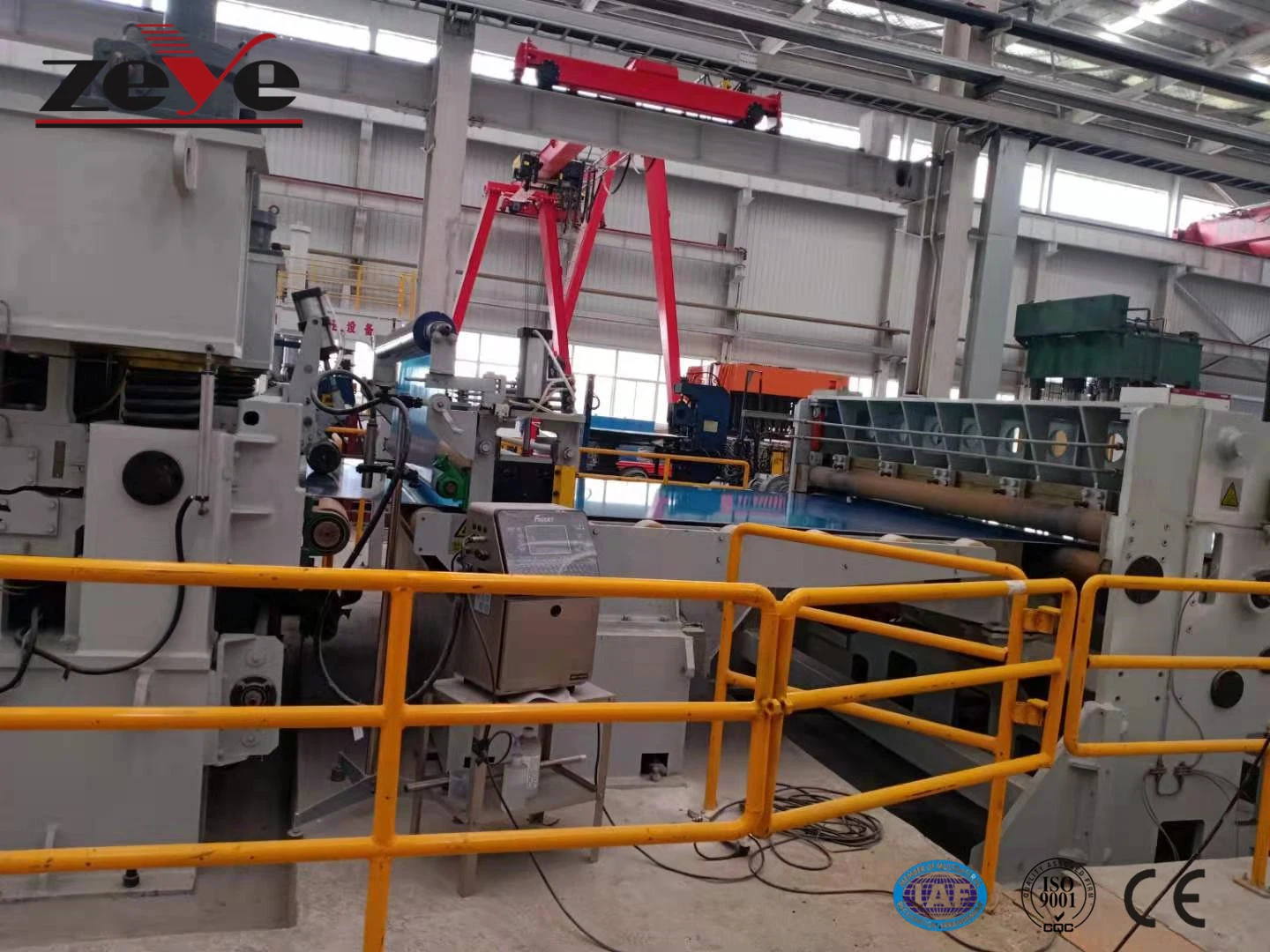 Auto Plate and Beam Steel Plate Cutting Coli Shearing Cut to Length Flying Shear