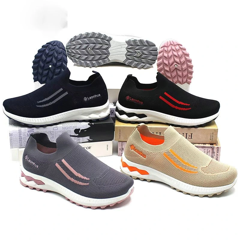 China Manufacture Wholesale/Supplier Fashion Men and Ladies Footwear Shoes, Low Price High quality/High cost performance  Light Weight Athletic Sport Sneaker Shoes