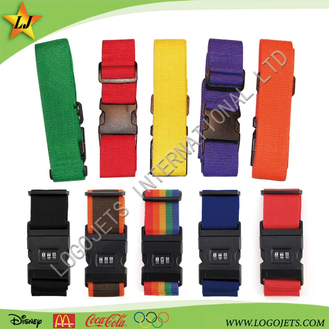 Customized Luggage Belt, Competive Price with Exprenced Factory