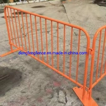 Metal Steel Portable Road Traffic Safety Concert Pedestrian Temporary Crowd Control Barricades Barrier