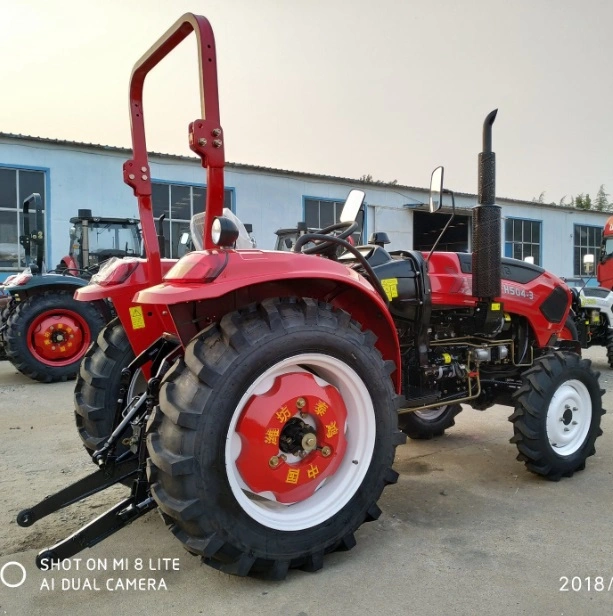 El suministro directo de fábrica China 4WD 50 HP Mini Tractor agrícola Te-504 para la venta de maquinaria