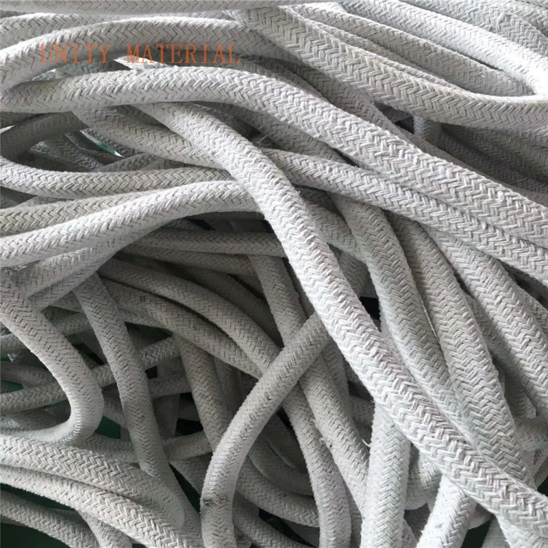 1260c Round Braided High Temperature Sealing Woven Braided Rope