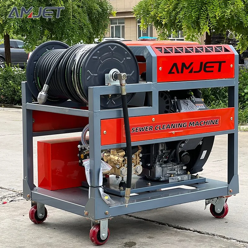 High Pressure Cleaner Hydro Jetter Drain Cleaning Pressure Washer Sewer Jetter Machines