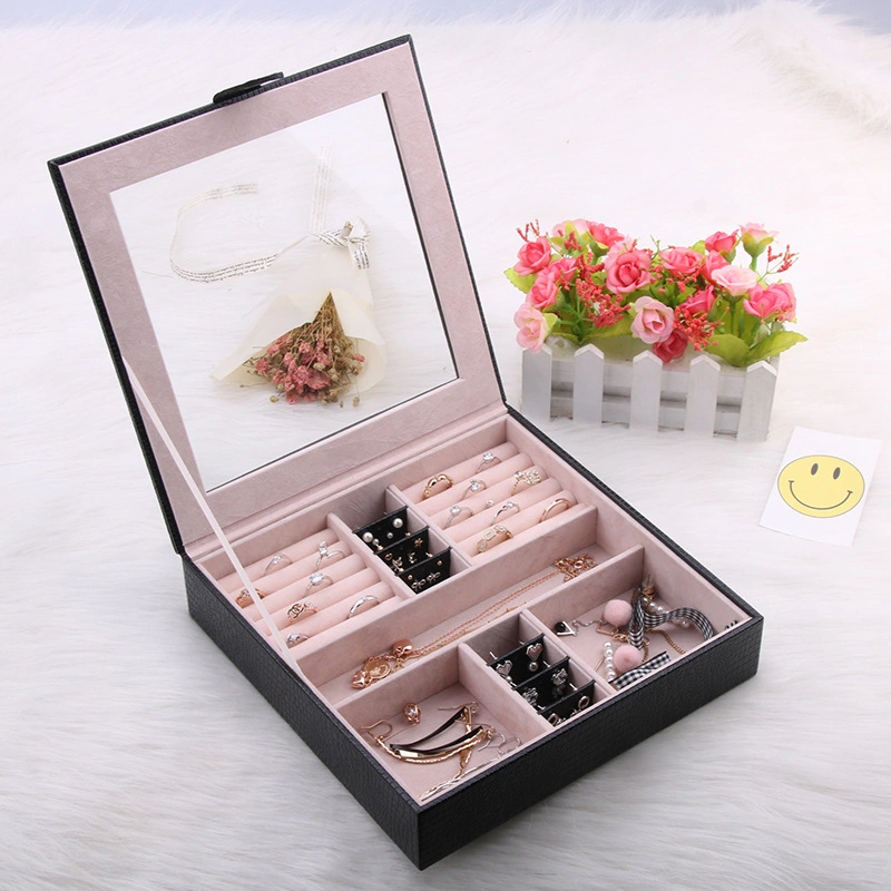 Direct Factory OEM Jewelry Boxes Ladies Square Gift Boxes From China