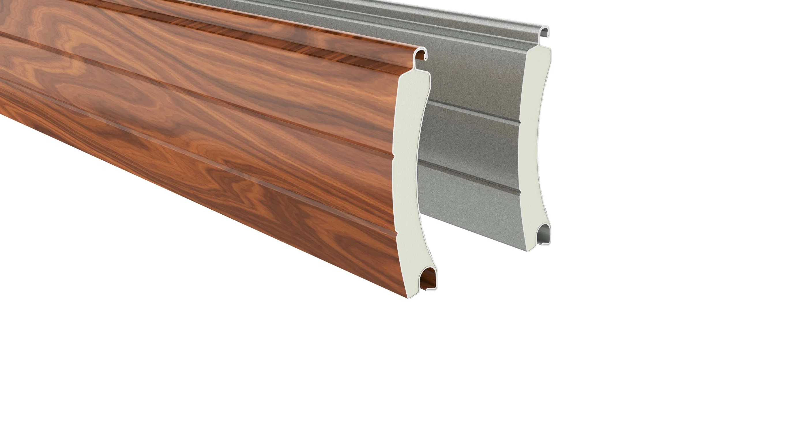 Le Maroc de nouvelles bandes à chaud en aluminium en bois de la vente de produits pour la fenêtre rolling shutter