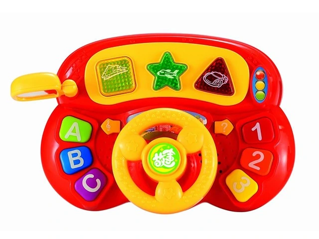 Les jouets pour bébés Cartoon de génie électrique fonctionnant sur batterie du chariot voiture jouet