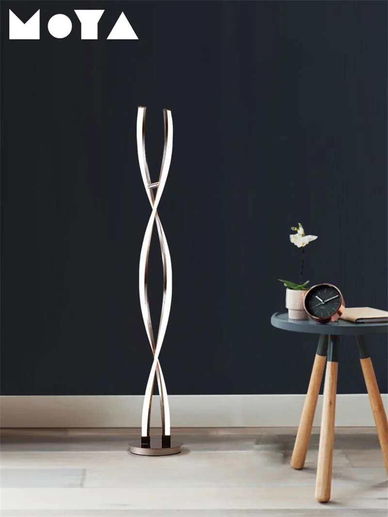 Nordic Modern Interior Design Living Room Double End LED Floor Lamp