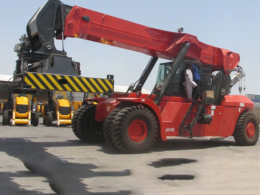 Porte-conteneurs électriques Xch907e pour grue à gerbeurs à vide