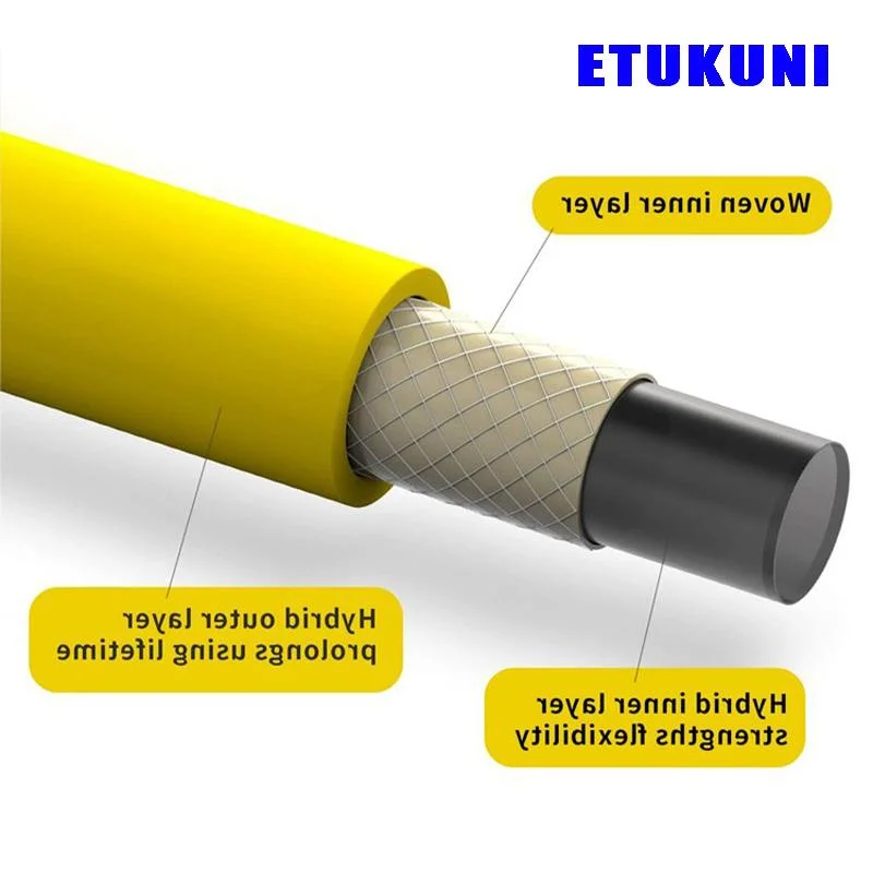 Stretch-Resistant and Appearance PVC Rubber Pneumatic Air Cannon Hose for Compressors