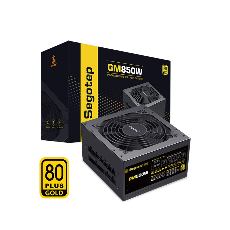 Segotep GM750W GM850W 80plus Gold Full Modular Gaming ATX PC Power Supply