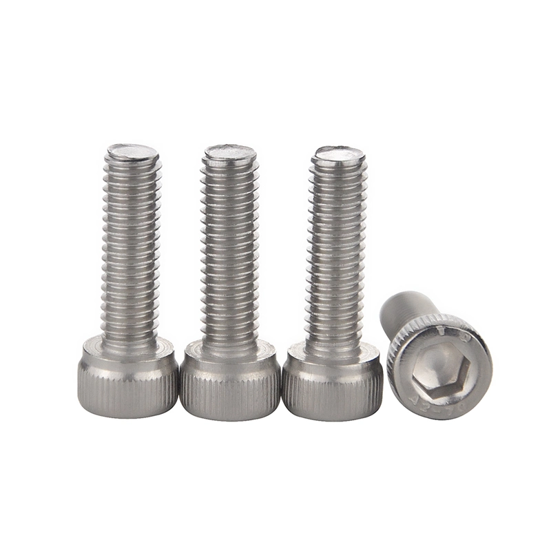 Stainless Steel DIN912 Cylindrical Head Hex Slot Bolts for Communication Equipment