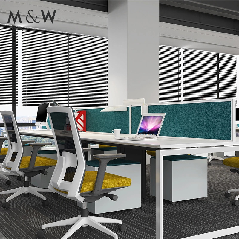 Factory Direct Sale Workstation Modern Clover Workstation Office Desk Manufacturer Multi Furniture Sets Office Furniture