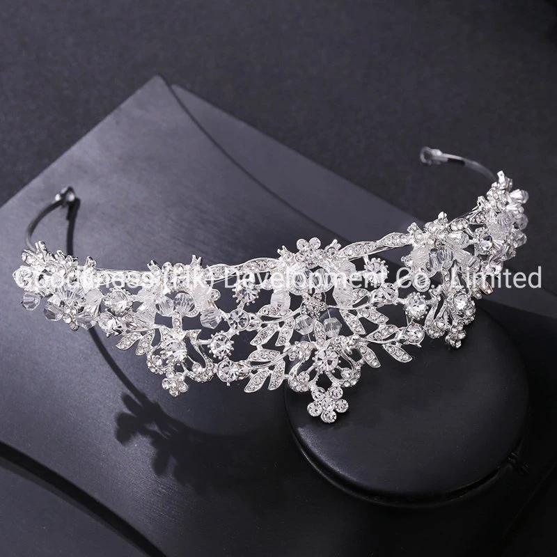 Bride Tiara Crown Women Headdress Bridal Wedding Tiaras Crowns Fashion Hair Accessories