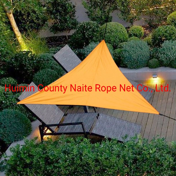 Naite Sun Shade Sail Rectangle Triangle Square Canopy - Permeable UV Block Fabric Durable for Backyard Activities Camp -Customized Colour&Size Available