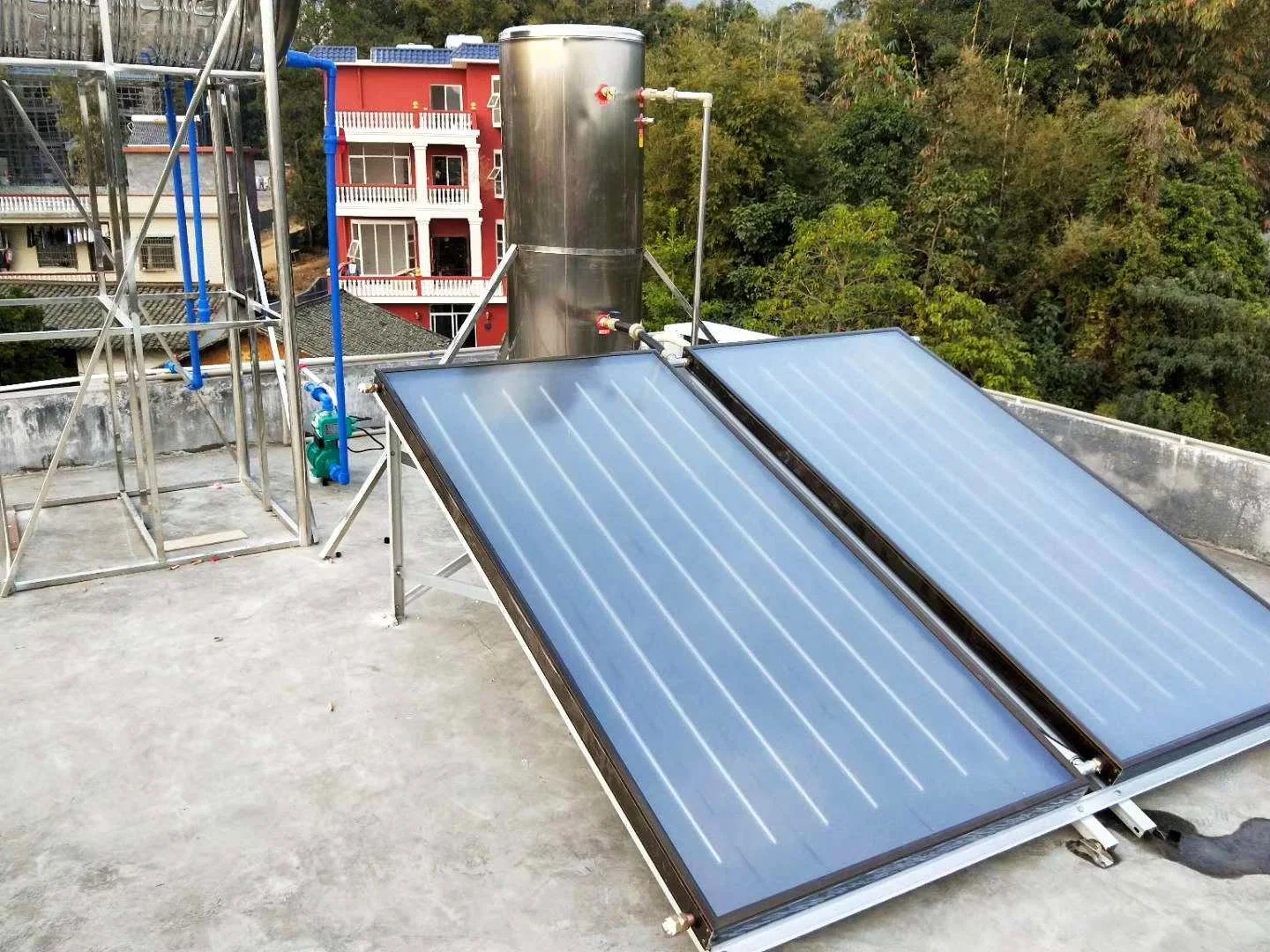 200L Split Pressurized Flat Plate Solar Water Heater