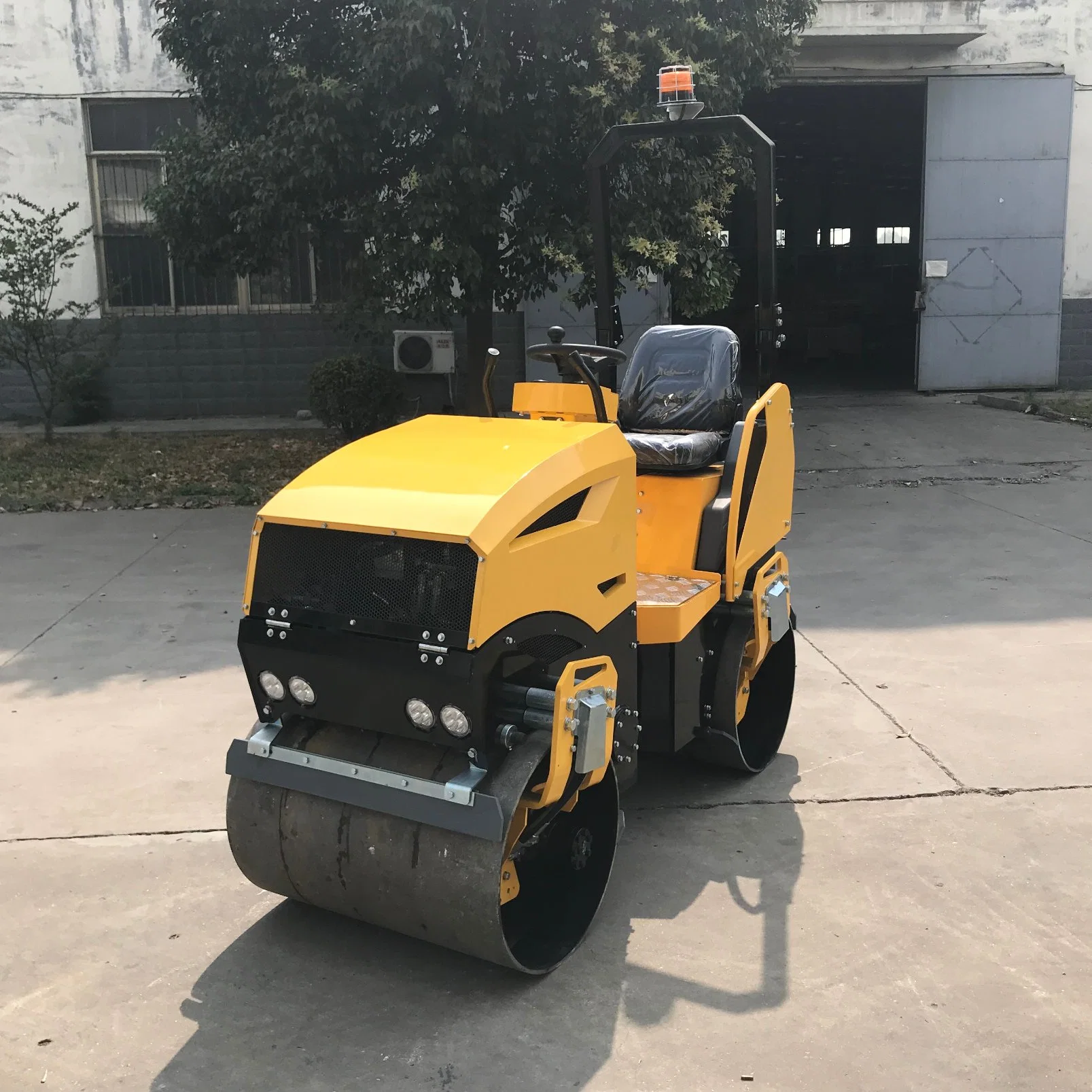 New Double Steel Wheel Road Roller