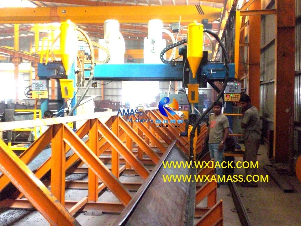 Gantry Moving Welder I BOX H Beam SAW Submerged Arc Welding Machine