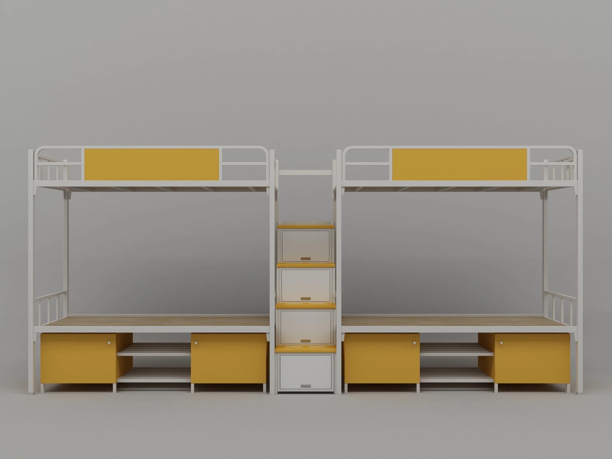 Apartamento de metal sólido clásicos Escolares cama cama litera acero