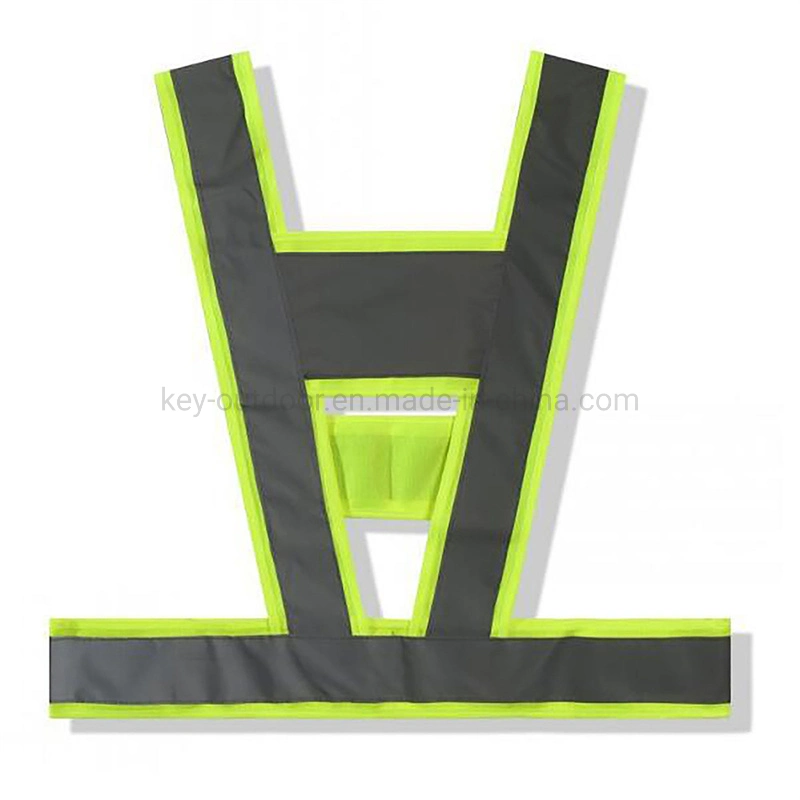 Traffic Running Reflective Safety Vest Outdoor Safety Vest Cloth Jacket Vest