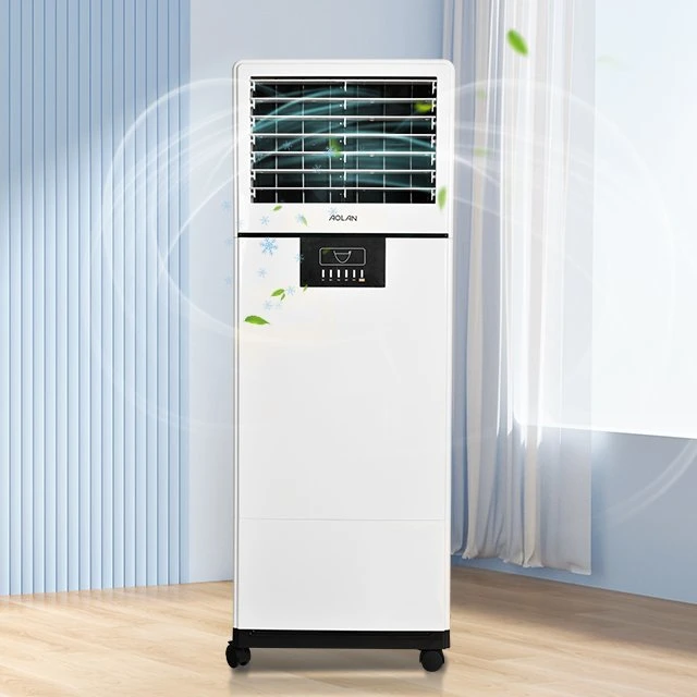 Hot Selling 3500 Air Volume for Household Use Vertical Evaporative Air Conditioner