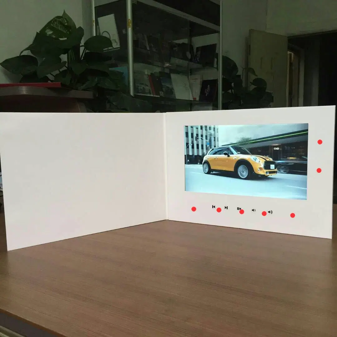 Factory Price 2.4 Inch TFT Video Greeting Card for Promotion / Wedding / Party