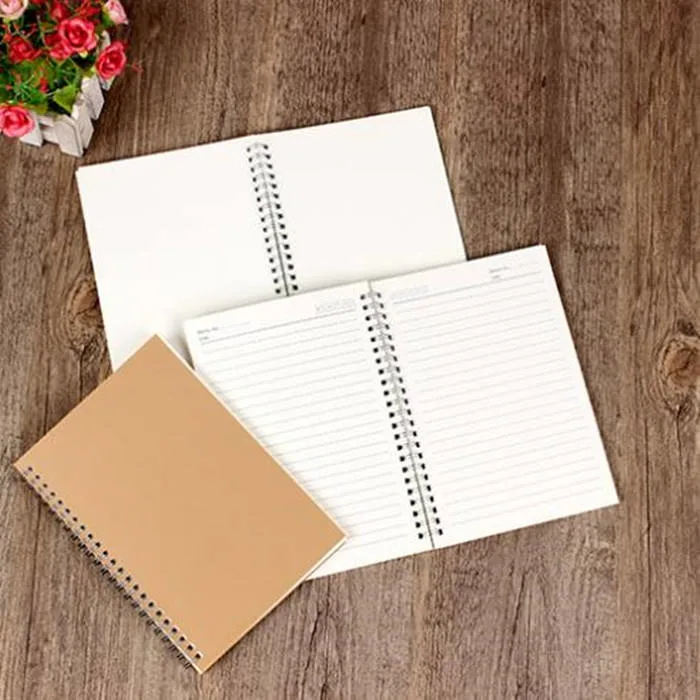 Spiral Notebook Customized Stylish Notebook Printing Smart Stationery School Supplies