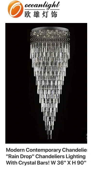 Modern Crystal Chandelier Pendant Lamp Chandeliers Pendant Ligthing Chandelier Project Light Ol Series