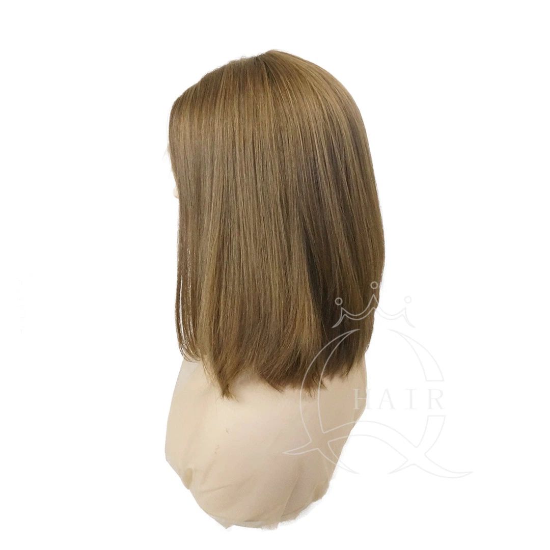 Mayorista de alta calidad de pelo humano Wig encaje invisible Wig personalizado Wig