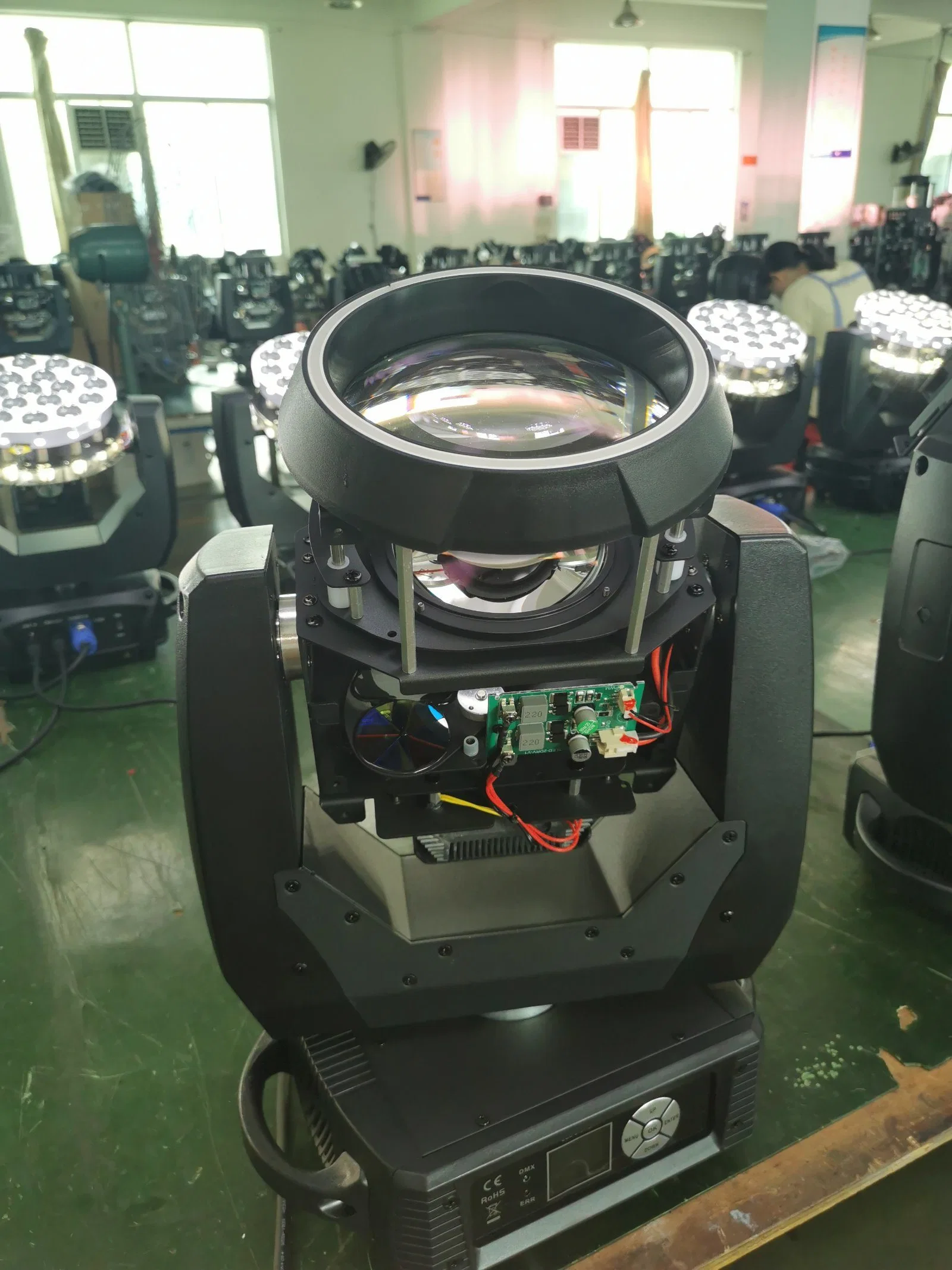 120W Power Professional LED Beam Moving Head Lighting