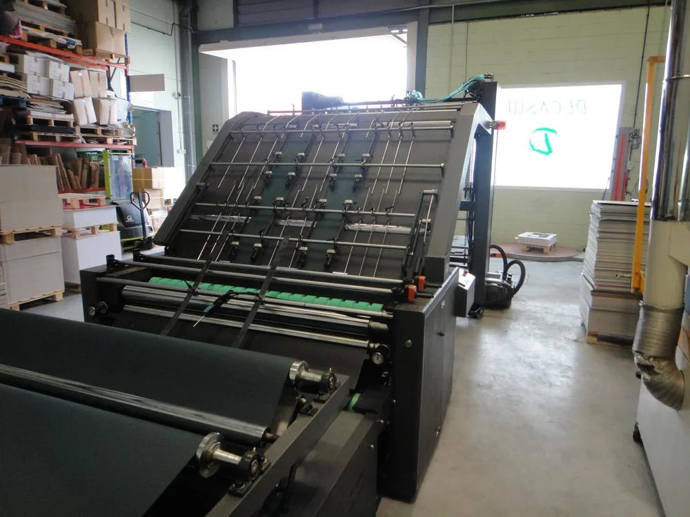 Post-Print Semi-Automatic Corrugated Paper Laminator Machine