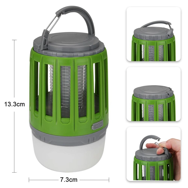 Multi-Functional Mosquito Killing Lamp for Camping Waterproof UV Electric Rechargeable Mosquito Killer Lamp