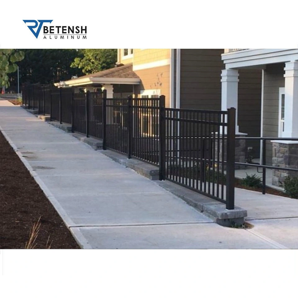 Highly Durable Scratch Resistant Surface Garden Scurity Fence Aluminum Fencing for Style, Strength, and Durability