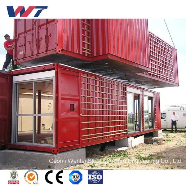 Container Building Metal Construction, Modular Warehouse Office Container House Steel Cowshed Farm House