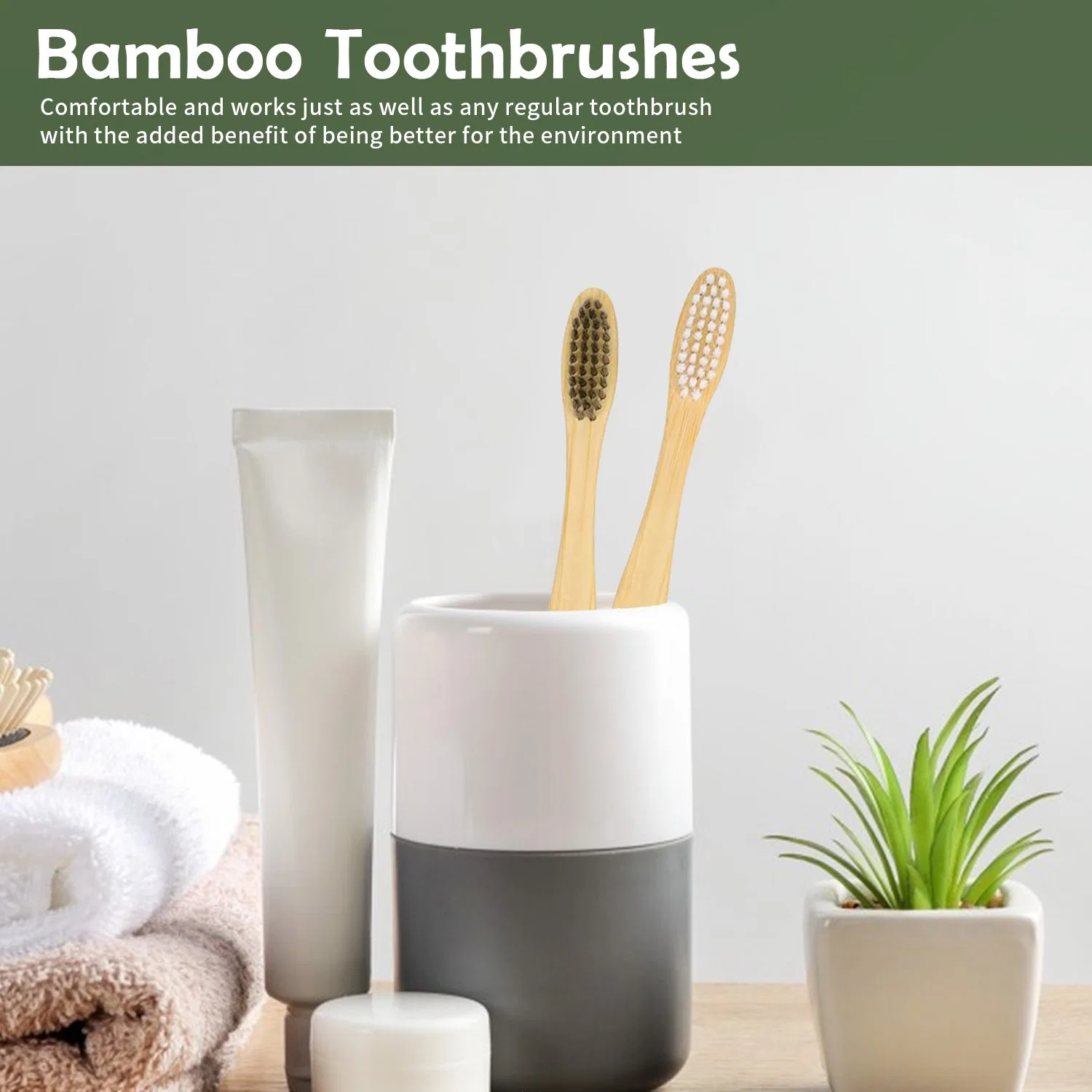 Oral Care High quality/High cost performance OEM Bamboo Toothbrush for Adult