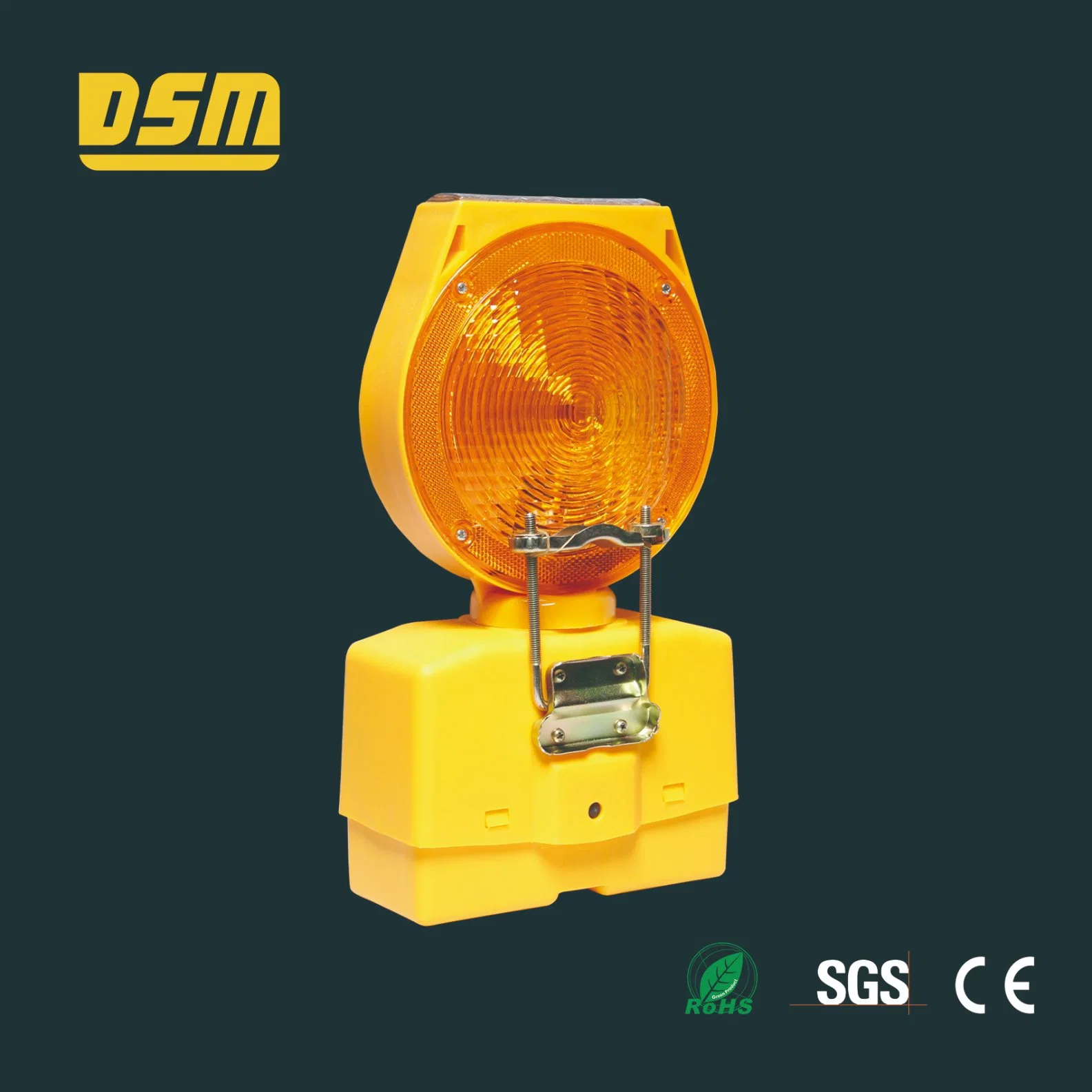 RoHS Approved Southeast Asia Dsm Traffic Barricade Road Block Light Control Solar Warning Lamp