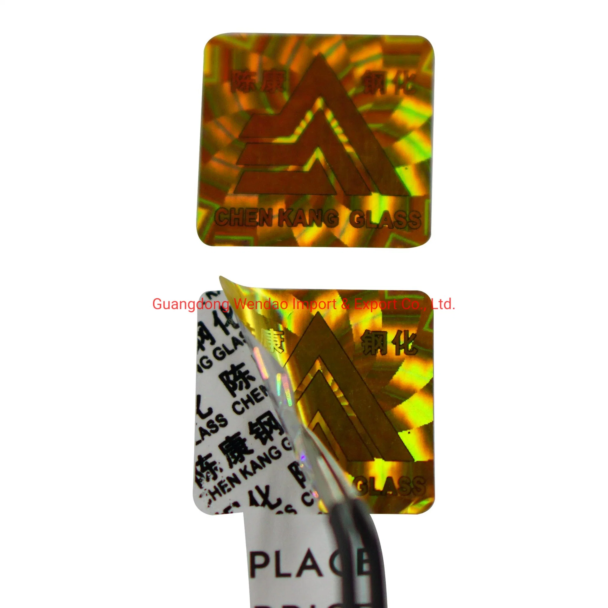 Customized Hologram Security Anti-Counterfeiting Void Stickers