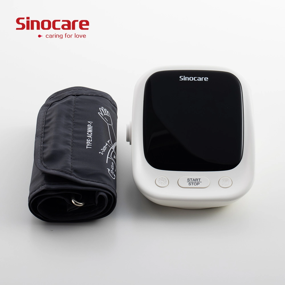 Sinocare Top Quality Hospital Blood Pressure Monitor Arm Type Heart Rate Digital Blood Pressure Monitor Apparatus