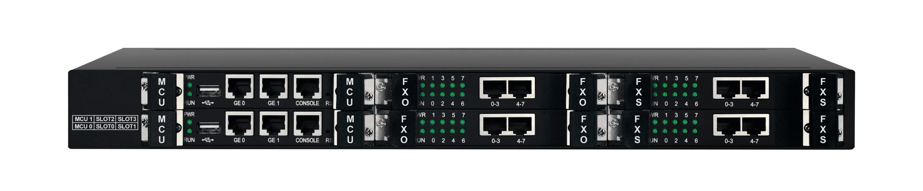 Puerta de enlace de comunicaciones unificadas IP PBX UC350 de gama alta Dinstar con extensiones SIP 1, 000