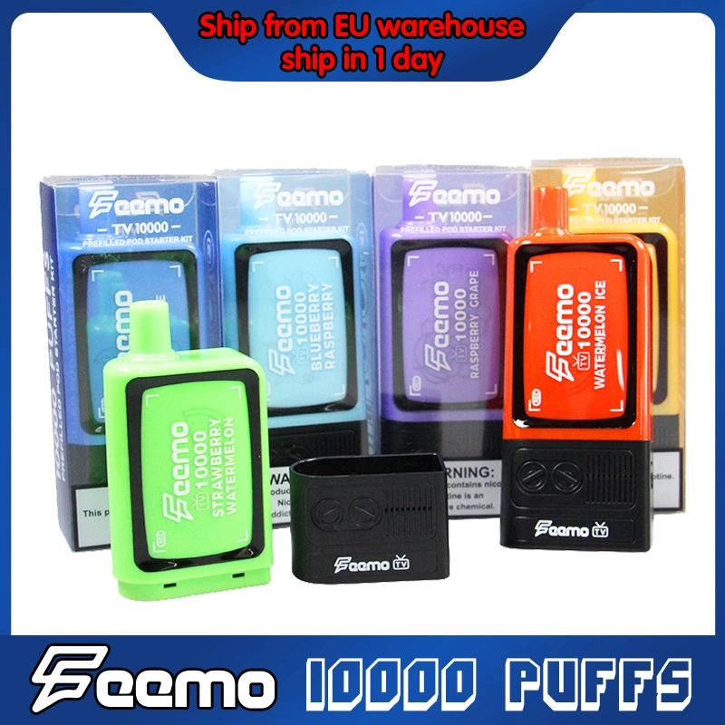 New Hot Disposable/Chargeable Feemo TV 10000 Vaporizer vape Starter Kits