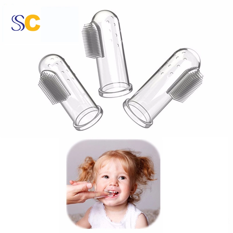 Silikon Baby Pflege Weiche Finger Zahnbürste