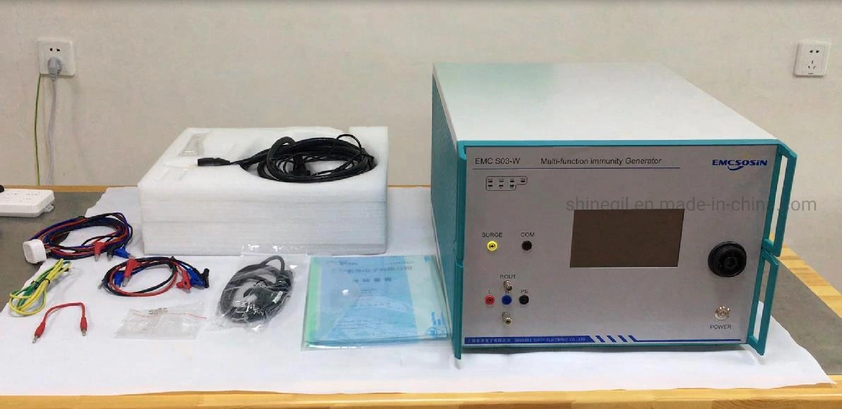 EMS 61000 EMC Tester Comprobador combinado transitorios ESD EFT