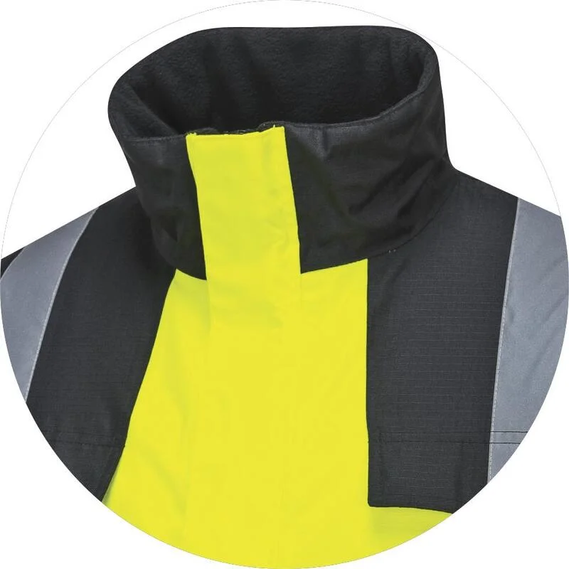 Durable Reflective Safety Clothes High Visibility Waterproof Workwear for Sanitation Workers