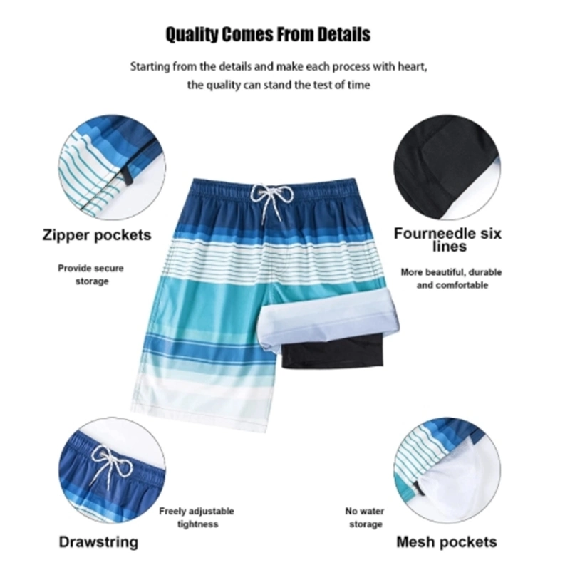 O OEM fez nadar calção Board Shorts nadar Troncos Desgaste de Praia Shorts grossista para homens e mulheres