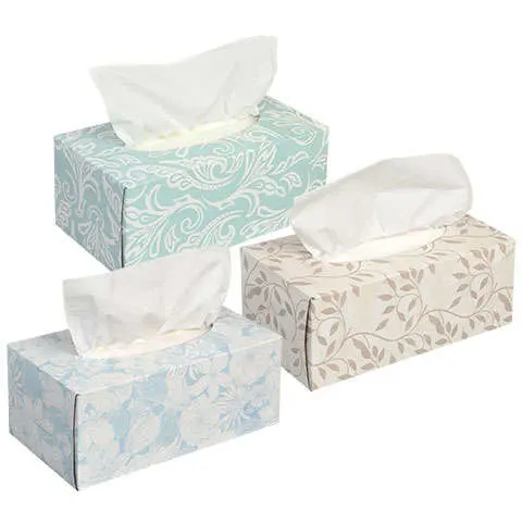 Boîte d'utilisation quotidienne des ménages de tissu mouchoir en papier doux