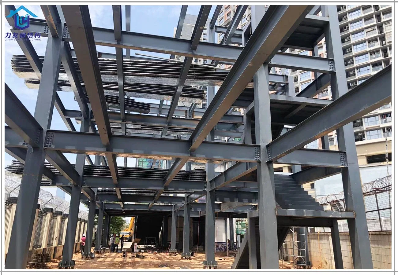 Prefab estructura de almacenamiento de metal edificio de cobertizo de estructura de acero prefabricado almacén Taller Construcción de acero estructura almacén de fábrica